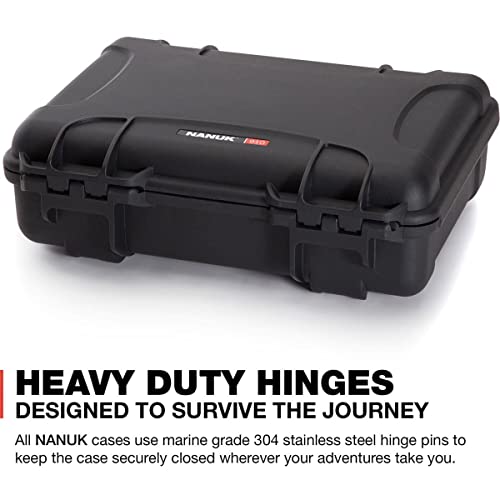 NANUK 910 Waterproof Hard Case with Foam Insert for DJI Mini SE Fly More Kit - Black (910-MAVMSE1)