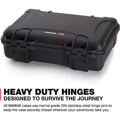 NANUK 910 Waterproof Hard Case with Foam Insert for DJI Mini SE Fly More Kit - Black (910-MAVMSE1)