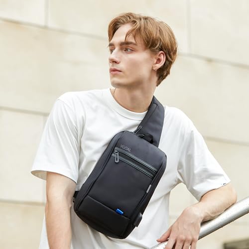 VGOAL Crossbody Bag Sling Bag for Men Sling Backpack Daypack - color: Fg6307-us-1