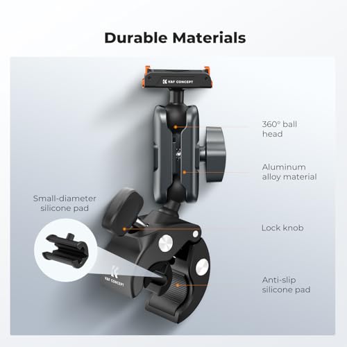 K&F CONCEPT Super Clamp Camera Mount Bike/Motorcycle