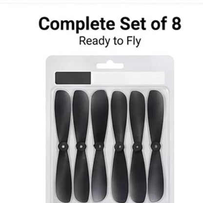 4pcs AB Propeller Blades 45-75mm Mini Drone Propellers, Compatible with Drones, Gliders, and Foam Aircraft (45mm) - style: 45mm