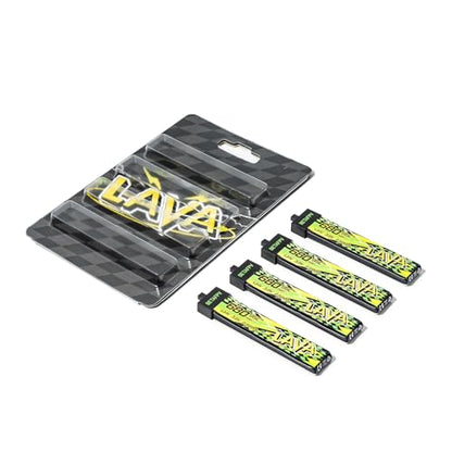 BETAFPV 4pcs Lava II 680mAh 1S Battery 3.8V 95C LiHV for FPV Quadcopter