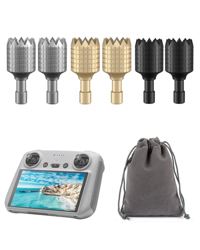 LKTOP DJI RC/RC 2 Joystick Control Sticks, 3 Pairs Replacemen - style: Joysticks (3 Pairs)