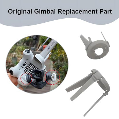 2 Pair Mini 4 Pro Gimbal Shock Absorption Rubber Replacement for DJI Mini 3 Pro Gimbal Damper Rubber DJI Mini 3 Gimbal Camera Shock Absorber Drones Accessories Parts (Left+Right)