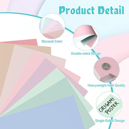 Geyoga 200 Sheets Colored Cardstock Paper,Cute,4 x 6 Inch - color: Cute