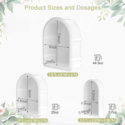 KISREL Large Resin Molds, Arch Silicone Mold for Epoxy Resin, Large Mold - size: Large Arch