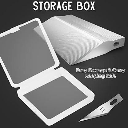 JETMORE 100 Pack Exacto Knife Blades, Hobby Knife Blades for Carving & DIY - size: #11