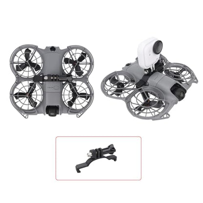 Top-Mount Expansion Bracket for DJI NEO2, Lightweight Accessory Mount for Thumb Cameras and Dual-Angle Devices
