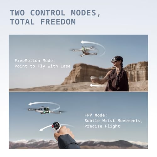 Antigravity A1-360 Drone with Camera 8K, Immersive goggles, Point-to-Fly Motion Control for Adults & Beginners, Obstacle Avoidance, 249g & Foldable, Deep Track, Auto Return, Auto Edit