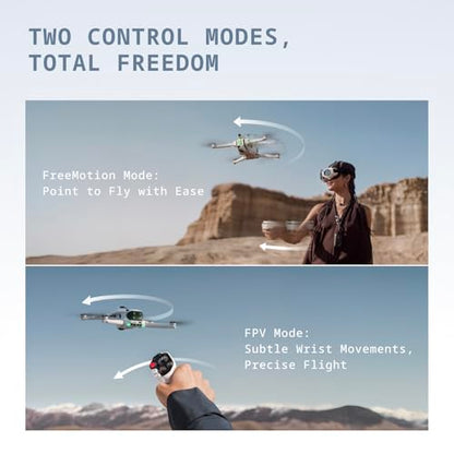 Antigravity A1-360 Drone with Camera 8K, Immersive goggles, Point-to-Fly Motion Control for Adults & Beginners, Obstacle Avoidance, 249g & Foldable, Deep Track, Auto Return, Auto Edit