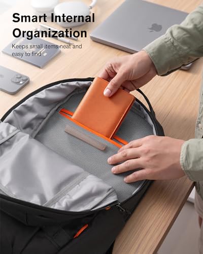 Tolaccea Travel Laptop Backpack 30L Carry On TSA Approved for Commute Trips - color: Black