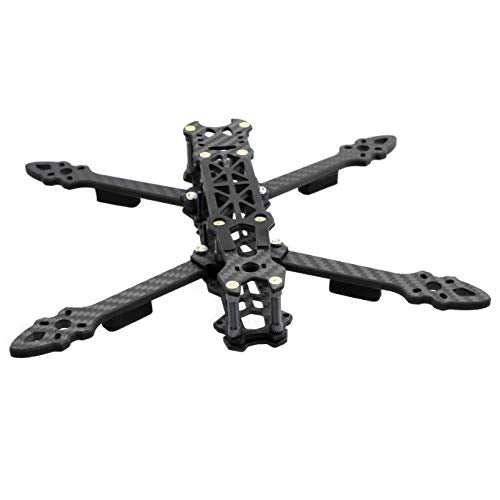 225mm FPV Racing Drone Frame Carbon Fiber 5 inch Quadcopter Freestyle Frame Kit with Lipo Battery Strap
