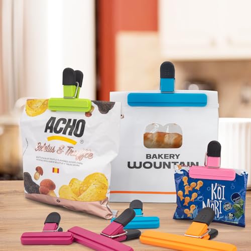 28 Pcs Chip Bag Clips, Heavy Duty Sealing Snack Clip - size: 28 Pcs