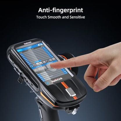 Radiolink [2 PACK] RC8X HD Screen Protector, Anti-Frigerprint & Anti-Scratch/Smooth Full Screen Coverage RC8X FPV Screen RC Transmitter Accessories