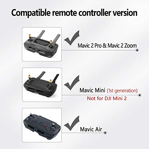 Hanatora Joy Stick for DJI Mavic Mini,SE,Mavic 2 Pro Zoom,Mavic Air Remote Controller,Aluminum Control Joysticks Accessories