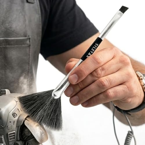 Matrix Anti Static Overall Dual-Action Cleaning Brush -Ideal for Model Kits, Figures, and Intricate Items