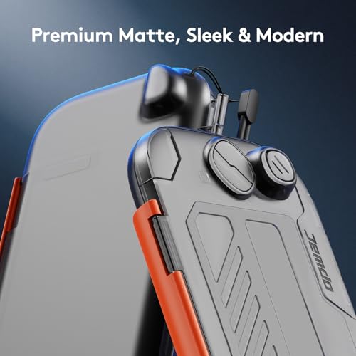 JEMDO Slim Protective Carrying Case for Nintendo Switch 2 Only, Shockproof, Dustproof & Portable Hard Shell, Travel Cover with Raised Joystick Guard, Charge-Through Port, Secure Lock & Wrist Strap - style: Console Case