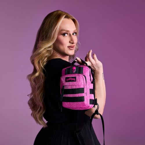 WOLFpak 4L Mini Tactical Sling Bag Crossbody - color: Deathwing Pink