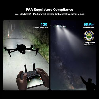 STARTRC Drone Strobe Light and Mini 5 Pro Case