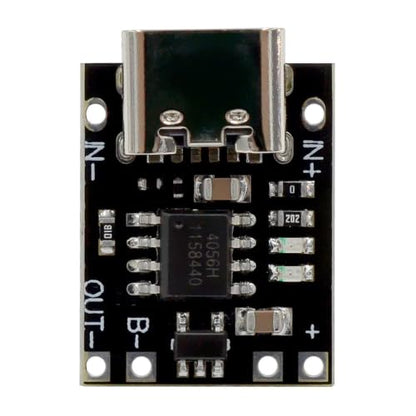 10PCS TP4057 1A Lithium Battery Charging Protection Board Module with Protection Type-C USB Charging Boards 3.7V 4.2V, TP4057 Charging Module（TP4056 Upgraded）