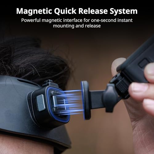 SMALLRIG Head Strap Mount for Action Cameras, Magnetic Quick Release - style: Head Strap
