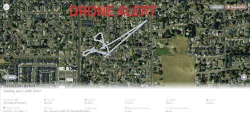 Police Drone & Pilot Detection Kit– Handheld Drone Detection & Tracking Tool | Real-Time Alerts for Law Enforcement, Event Security & Emergency Response | Portable Airspace Awareness Device