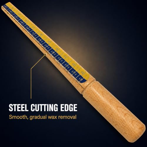 Wax Tube Ring Sizer Mandrel Reamer for Jewelry Making, US Sizes 2-14
