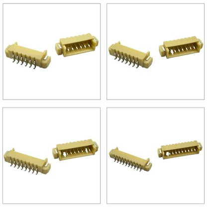 Compatible with Molex 1.25mm Pitch PicoBlade PCB Header Right-Angle Surface Mount 2 3 4 5 6 7 8 9 10 12 Circuits (TC-MX-1.25mm-SMT-RA) - size: Surface Mount-Right-Angle