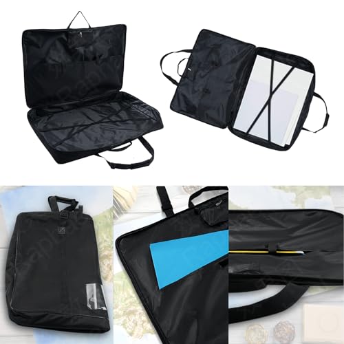 TreochtFUN Portfolio Folder for Artwork, Artist Portfolio Case 23 X 31.5 In - size: 23 x 31.5