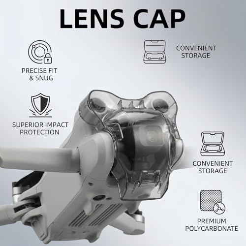 Lens Cap for Mini 5 Pro, Gimbal Guard Protector Anti Scratch, Drone Camera Lens Cover Accessories