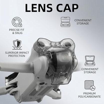 Lens Cap for Mini 5 Pro, Gimbal Guard Protector Anti Scratch, Drone Camera Lens Cover Accessories