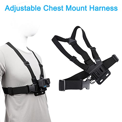PellKing Accessories Set for GoPro Hero 13/12/11/10/9/8/7/6/5/Mission 1 Pro
