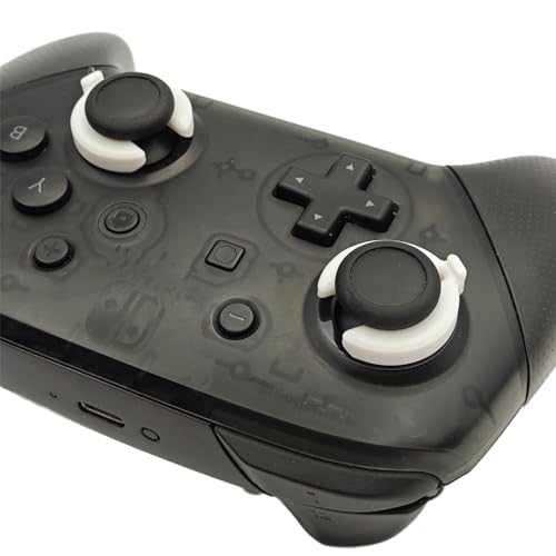 Joystick Holder For Switch Pro Controller Stick Lock Thumb Grip Rocker Protection Drift Handheld Console Game Joystick Protectors (Black)
