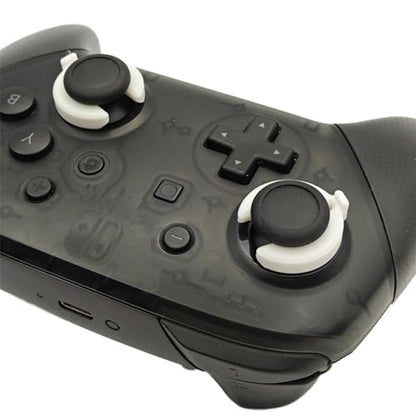 Joystick Holder For Switch Pro Controller Stick Lock Thumb Grip Rocker Protection Drift Handheld Console Game Joystick Protectors (Black)
