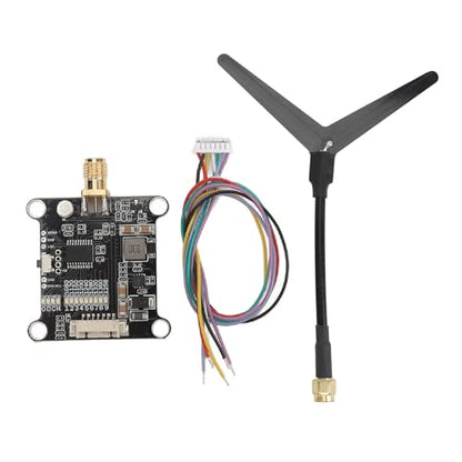 Yoidesu 1.2G VTX, 1.6W Video Transmitter Module, 1.2GHz Frequency Band for Stable, RC Drone Transmitter Module with Low Latency, Compact & Lightweight, for FPV Racing