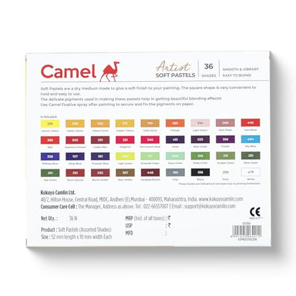 Camel Soft Pastels 36 Shades