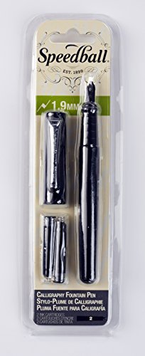 Speedball Art Products 002902 Calligraphy Fountain Pen 1.9mm - style: 1.9mm