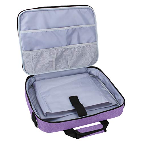 LUXJA Carrying Bag for A4 Light Pad and Diamond Painting Tools, Purple - color: Purple