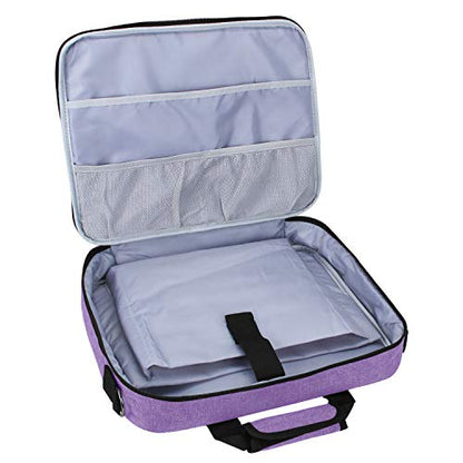 LUXJA Carrying Bag for A4 Light Pad and Diamond Painting Tools, Purple - color: Purple