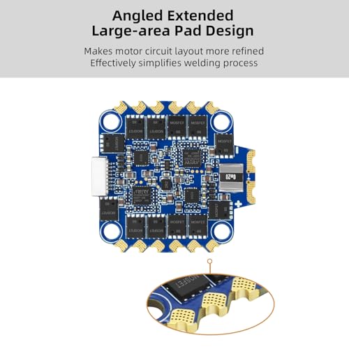 SEQURE 4in1 ESC 70A Brushless Electric Speed Controller 2-8S AM32 ESC 30.5x30.5mm for FPV Racing Drones Freestyle