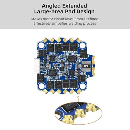 SEQURE 4in1 ESC 70A Brushless Electric Speed Controller 2-8S AM32 ESC 30.5x30.5mm for FPV Racing Drones Freestyle