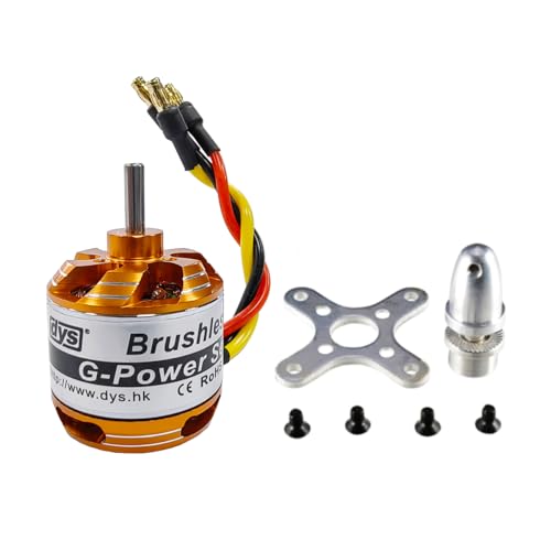 DYS D2826 2200KV/1400KV/1000KV/930KV Brushless Outrunner Motor 2-3S for Multicopter RC Aircraft Fixed-Wing UAV（D2826 1400KV） - color: D2826 1400KV