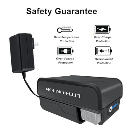 Remate Fast Charger for All Hoover ONEPWR Lithium lon Battery with LED