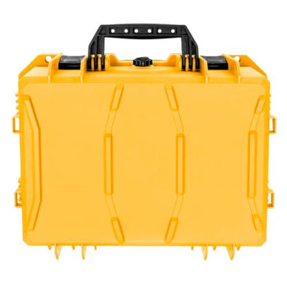 Eylar 18" Intact Series Hard Camera Case, Lightweight and Durable Stacker Design with Foam (Yellow) - color: Yellow