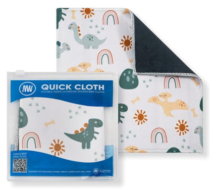 Microfiber Wholesale Quick Cloth Glasses Cleaning Cloths 8x8 Dinosaurs - color: Dinosaurs, size: 8"x8"