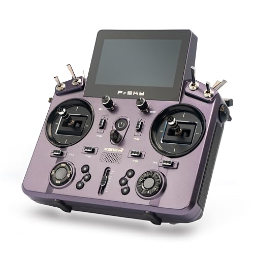 FrSky Tandem X20R Dual-Band 2.4G/900M Transmitter – Long-Range RF Link with Telemetry TD-ISRM Module 24CH Touchscreen ETHOS System for RC Fixed-Wing and FPV (Slate Gray) - color: Slate Gray