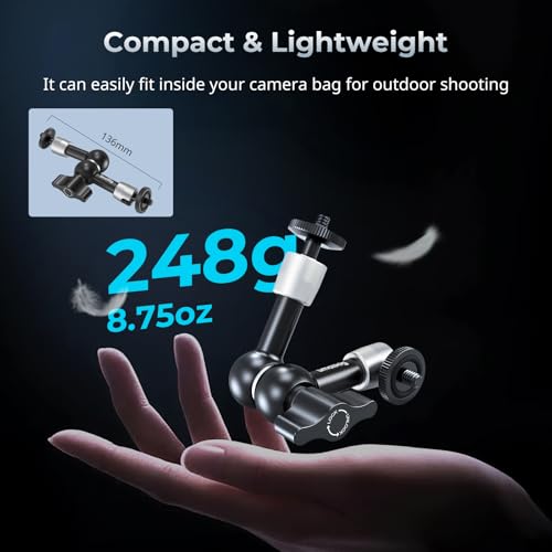 SMALLRIG 5.5in Adjustable Friction Articulating Camera Magic Arm - 2 Pack - style: 2-Pack