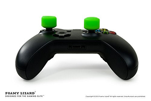 Foamy Lizard AceShot Raised Thumb Grips for Xbox One & Steamdeck, Green - color: Green