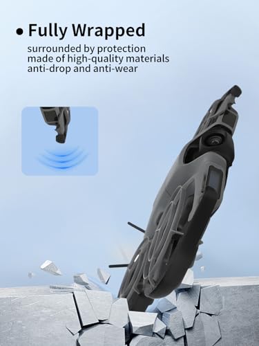 Specially Designed Case for DJI Neo 2,UYRUREL DJI Neo 2 Drone Fuselage Protective Cover, Propeller Scratch-Proof, Drop-Proof, and Impact-Resistant Cover Accessories,Black.