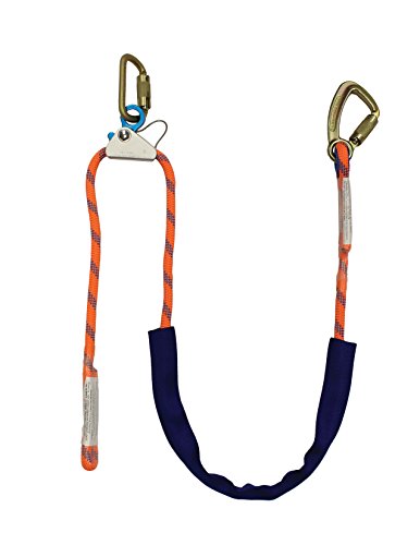 Elk River 34496 1/2" by 6' Quick Adjustable Rope Positioning Lanyard